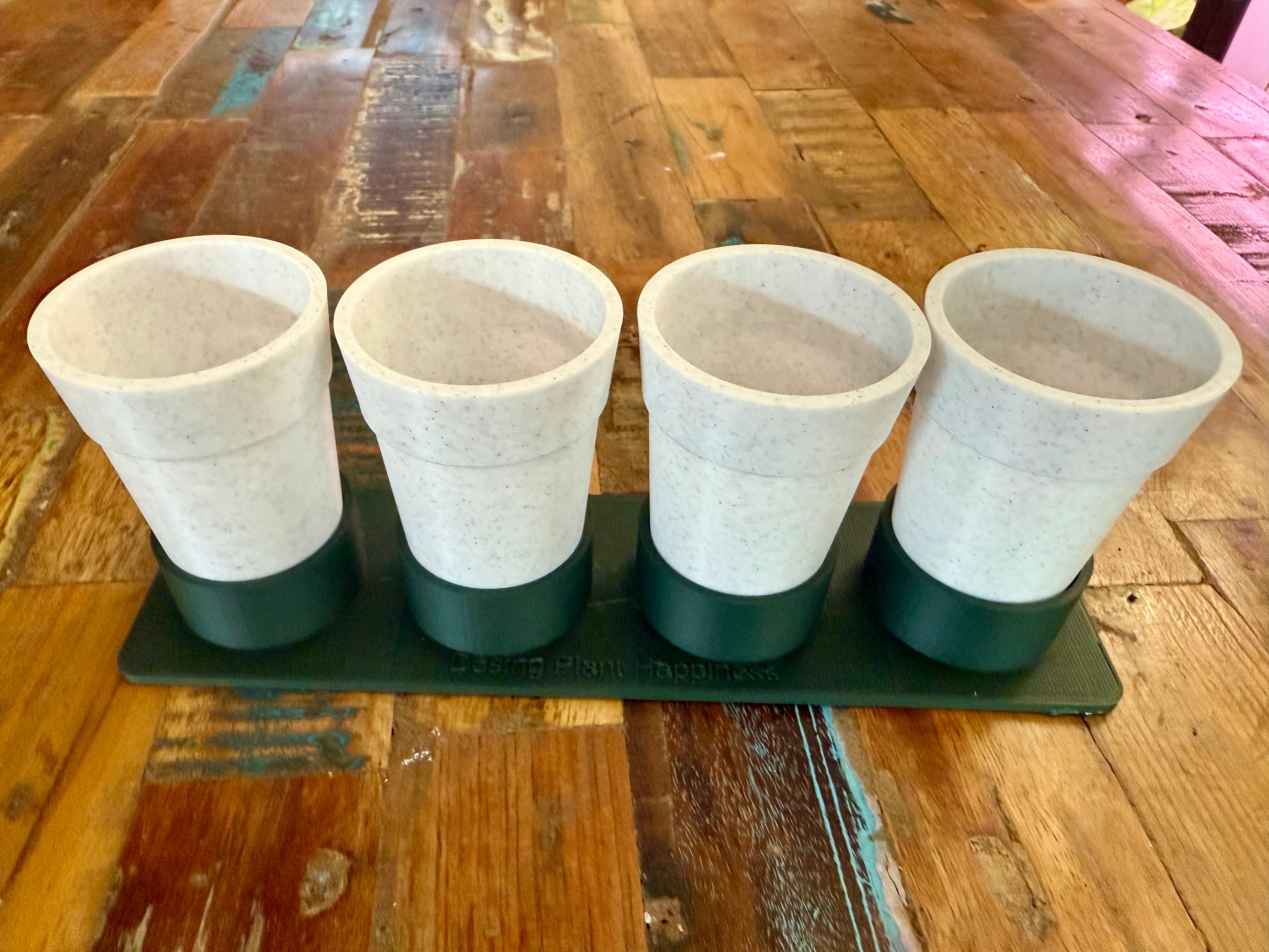 4-Cup Low Profile Tray