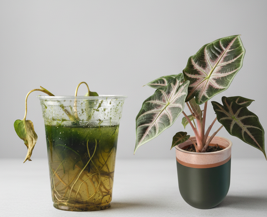 Why Algae Is Quietly Killing Your Alocasia Corms (And How to Stop It)