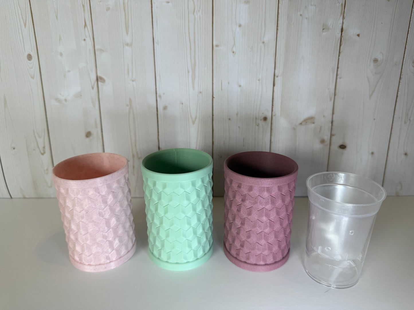 Geometric Opaque Cup - 3oz (2-inch)