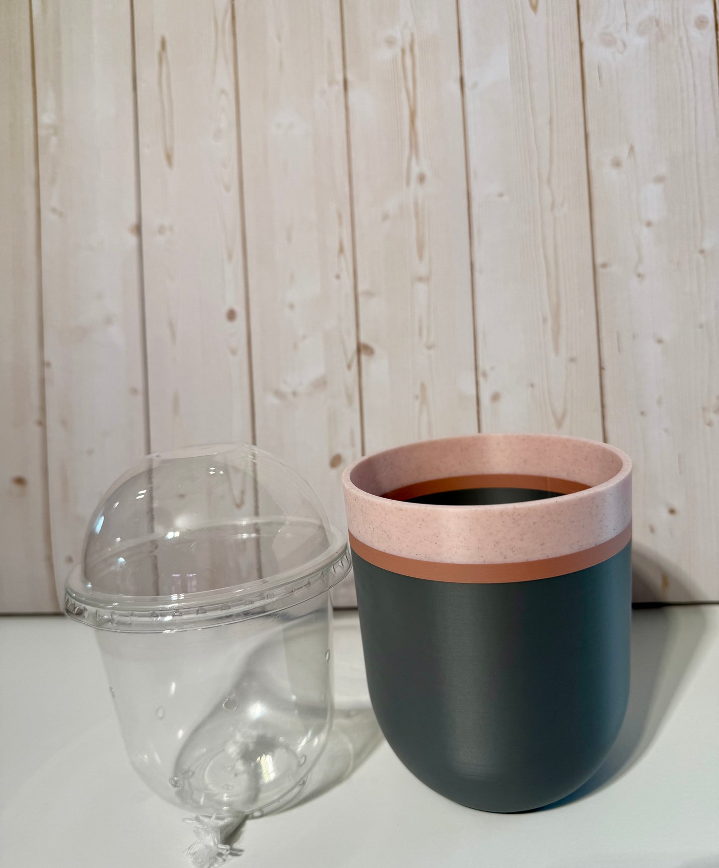 Limited Release: 3.7in (12oz) Tri-Color Opaque Cup