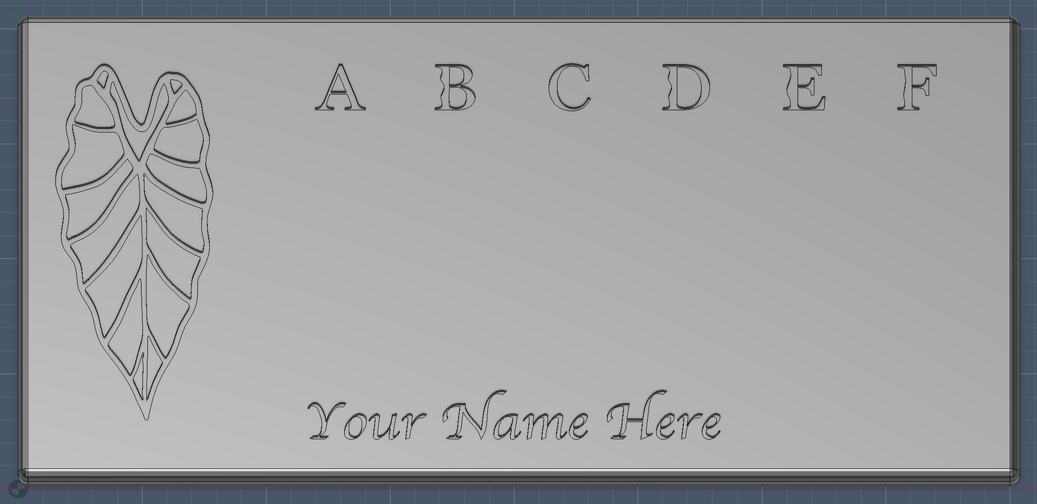Corm Sales Display Tray™ – Custom Engraved Listing Board